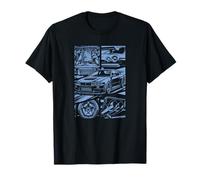 Diseño icónico de Coche JDM Legend de Estilo Manga Camiseta