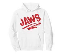 Diseño icónico de la película Tiburón con Texto Rojo Sudadera con Capucha