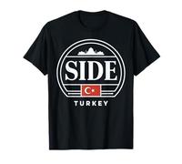 Diseño icónico del horizonte de Side Turkey City Travel Camiseta