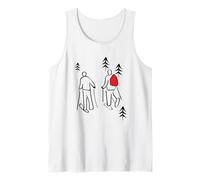 Diseño ilustrado de Raquetas de Nieve, Raquetas de Nieve Camiseta sin Mangas