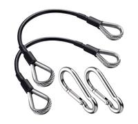 Diseño ininterrumpido: nuestro cable de extensión del gimnasio está equipado con un recubrimiento PU silencioso y sin deslizamiento, lo que le permite concentrarse en su entrenamiento sin ningún sonid