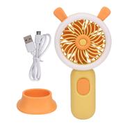 Diseño innovador 2 en 1: Ventilador de escritorio portátil y soporte para teléfono, tu compañero ideal para mantenerte fresco.