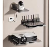 Diseño innovador para un soporte fiable que organiza todo, desde routers hasta decodificadores (L)
