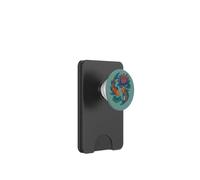 Diseño Inspirado en la Naturaleza Zen pacífica con Flores de Loto y koi PopSockets PopWallet para MagSafe