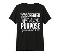 Diseño Inspirador con Propósito Jeremías 29:11 Camiseta Premium