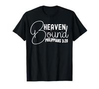 Diseño Inspirador de Fe: Camino al Cielo Filipenses 3:20 Camiseta