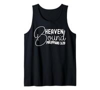 Diseño Inspirador de Fe: Camino al Cielo Filipenses 3:20 Camiseta sin Mangas
