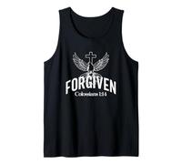 Diseño Inspirador de Fe Colosenses 1:14 Perdón Camiseta sin Mangas