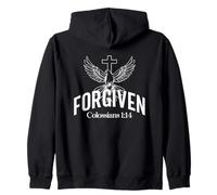 Diseño Inspirador de Fe Colosenses 1:14 Perdón Sudadera con Capucha
