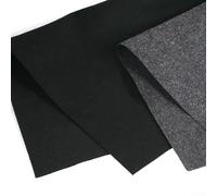 Diseño inteligente que cumple con la funcionalidad. Esta polifibra se mide ampliamente, proporcionando cobertura en dimensiones de un metro por un metro (negro)