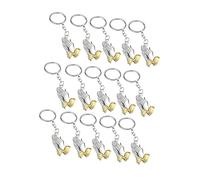 Diseño intrincado colgante de mano rezando con manos de oración, llaveros para bolsos o bolsos que mejoran los estilos cotidianos, soportes religiosos