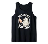 Diseño japonés Spitz para Amantes de los Perros, Hermoso Spitz japonés Camiseta sin Mangas