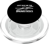 Diseño Just Give Me The Drumsticks PopSockets PopGrip para MagSafe