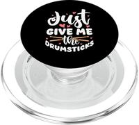 Diseño Just Give Me The Drumsticks PopSockets PopGrip para MagSafe