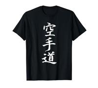 Diseño Karate-Do con Kanji blanco para Karateka Camiseta
