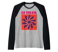 Diseño Le Soleil Summer Sun Good Vibes Camiseta Manga Raglan