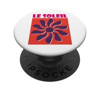 Diseño Le Soleil Summer Sun Good Vibes PopSockets PopGrip Adhesivo