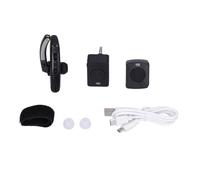 Diseño ligero y cómodo: Adaptador Bluetooth inalámbrico mini PTT con interfaz tipo K para radios Baofeng Kenwood Tyt UV5R Hb-6A, Bluetooth