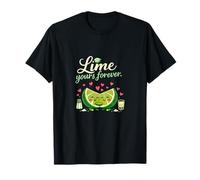Diseño Lime Yours Forever Tequila Party Crew Lime Hug Camiseta