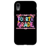 Diseño lindo de lazos florales coloridos de cuarto grado Carcasa para iPhone XR