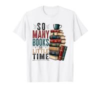 Diseño literario para Amantes de la Lectura de tantos Libros Camiseta