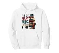Diseño literario para Amantes de la Lectura de tantos Libros Sudadera con Capucha