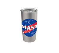 Diseño MASA: celebra tu amor por el espacio y las tortillas Vaso térmico de acero inoxidable de doble pared