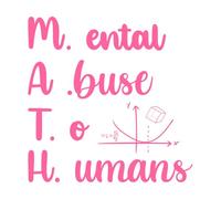 diseño matemático 03 eps Decoración de vinilo para pared 54.6x55cm No se cae Rosa