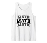 Diseño matemático para entusiastas de las matemáticas Camiseta sin Mangas