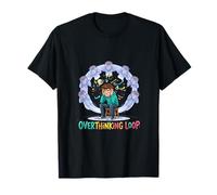 Diseño Mental de Conciencia Mental de Bucle de Pensamiento excesivo Camiseta