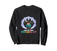 Diseño Mental de Conciencia Mental de Bucle de Pensamiento excesivo Sudadera