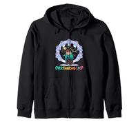 Diseño Mental de Conciencia Mental de Bucle de Pensamiento excesivo Sudadera con Capucha