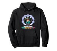 Diseño Mental de Conciencia Mental de Bucle de Pensamiento excesivo Sudadera con Capucha