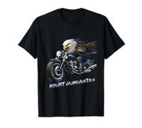 Diseño Midnight Eagle Rider Freedom Power Camiseta