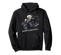 Diseño Midnight Eagle Rider Freedom Power Sudadera con Capucha