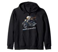 Diseño Midnight Eagle Rider Freedom Power Sudadera con Capucha