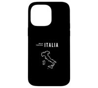 Diseño Minimalista Bella Toscana Italia con Mapa de Italia Carcasa para iPhone 14 Pro MAX