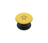 Diseño Minimalista de líneas de Tortugas Marinas PopSockets PopGrip Adhesivo