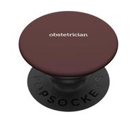 Diseño Minimalista del Orgullo médico Profesional del obstetra PopSockets PopGrip Adhesivo