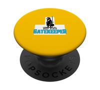Diseño Misterioso de Deep State Gatekeeper PopSockets PopGrip Adhesivo