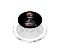 Diseño Moderno de Camisa de ajedrez para Grandes Maestros y Entrenadores PopSockets PopGrip para MagSafe