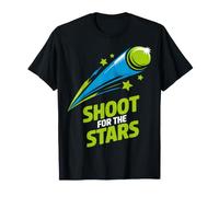 Diseño Motivacional Shoot For The Stars Camiseta