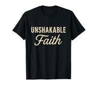 Diseño motivacional simple inspirador de fe inquebrantable Camiseta