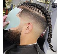 Diseño multiusos de relleno de línea capilar, herramienta de modelado de barba, tarjeta de mejora de línea capilar, placa de optimización de engrosamiento de barba, espaciador de pistola de aerógrafo,