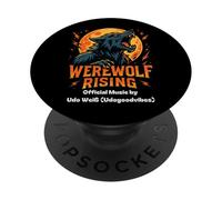 Diseño Musical Oficial de Werewolf Rising PopSockets PopGrip Adhesivo