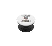 Diseño My Social Battery Low Cat para introvertidos PopSockets PopGrip Adhesivo