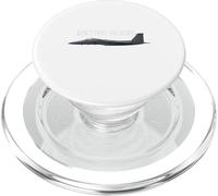 Diseño Never Poke The Bear Fighter Jet para fanáticos de Estados Unidos PopSockets PopGrip para MagSafe