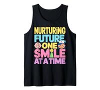 Diseño Nurturing Future One Smile - Nurse Baby Camiseta sin Mangas