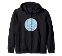 Diseño oceánico de Anime Super Cute Dolphins Friends Sudadera con Capucha