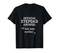 Diseño oficial de Stepdad Answer para máquina de escribir Camiseta